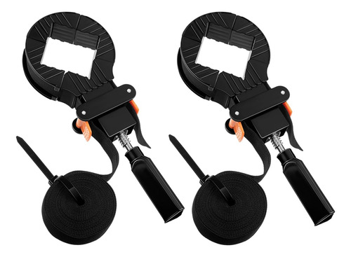 2packs Strap Clamp For Woodworking, Quick Release Band Clamp