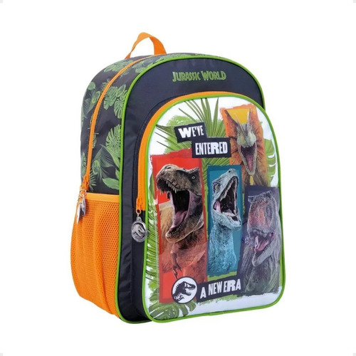 Mochila Jurassic World Escolar Infantil Original 40x30 Cm