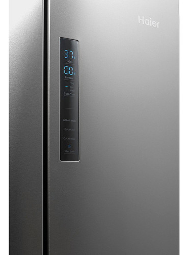 Refrigerador French Door 410l (14ft) Inox Haier Hfm410lplss0 Color Inoxidable