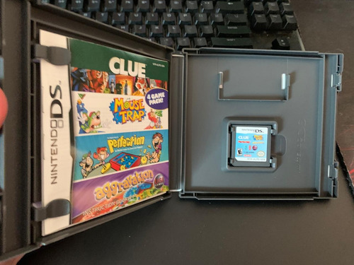 Clue, Mouse Trap, Perfection, Aggravation Nintendo Ds (Usado)