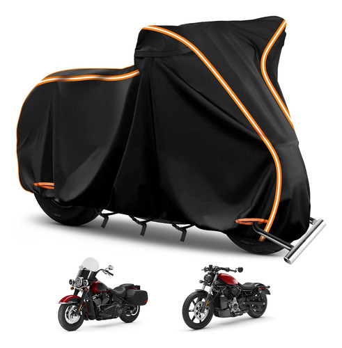 Funda Impermeable 420d Para Motocicleta Harley Davidson Crui