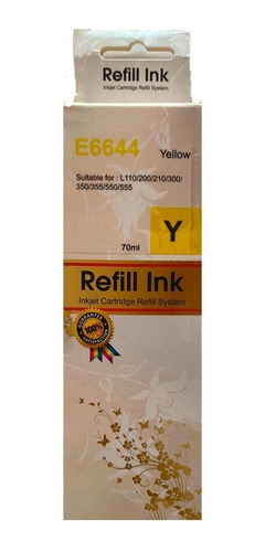 Tinta T6644 Para L110/210/200/300/350/355/555 Amarillo