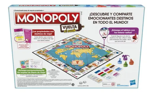 Monopoly juego clásico Colombia