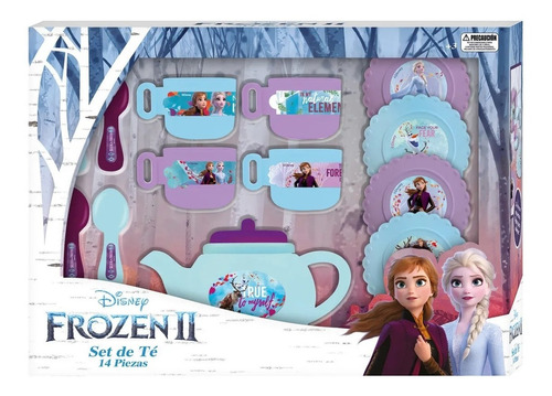 Frozen 2 - Set De Te - 14 Piezas - Disney