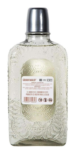 Pack De 12 Licor De Tequila Gran Malo Tamarindo 750 Ml