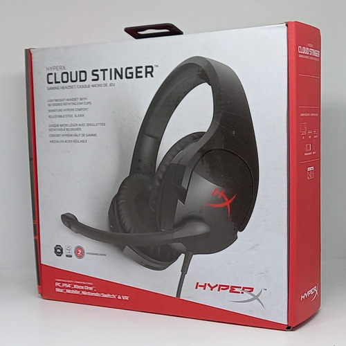 Audífonos Gamer Hyperx Cloud Stinger Negro (openbox)