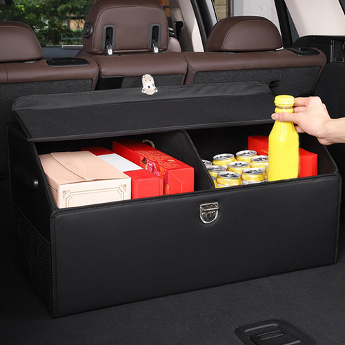 Organizador De Maletero De Coche, Divisor Extraíble Con L