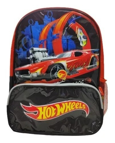 Mochila 12'' Hot Wheels Fame Rojo Carro (3922)