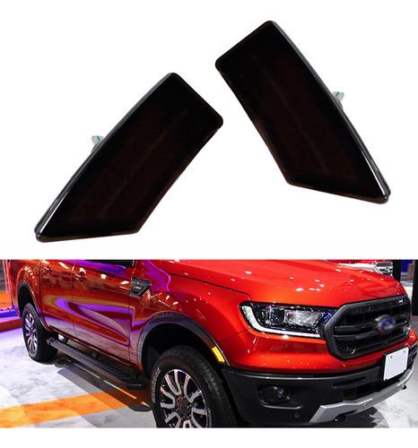 Tonsya Para Ford Ranger Lariat Xlt Xl Guardabarro Led Luz