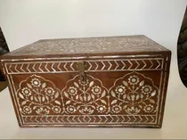 Comprar Baúl Antiguo Arte Antigüedades Caja Madera