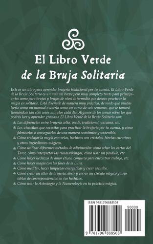 El Libro Verde De La Bruja Solitaria (libro Y Sellado)