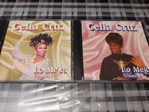 Celia Cruz - Lo Mejor  1 Y 2 - Cd Originales Importados