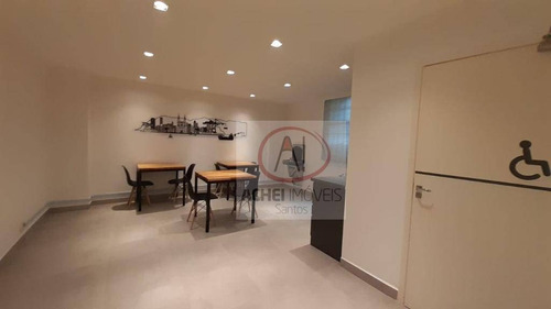 Imagem 18 de 30 de Sala Para Alugar, 21 M² Por R$ 2.800,00/mês - Ponta Da Praia - Santos/sp - Sa0505