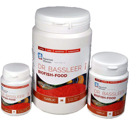 Ração Dr Bassleer Biofish Food Garlic 68g Xl Apetite Doença