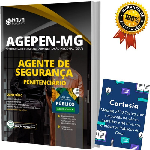 Apostila Agepen Mg - Agente Penitenciário Seap Mg