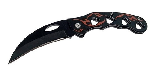 Navaja Cuchillo Carambit Táctico Para Camping 