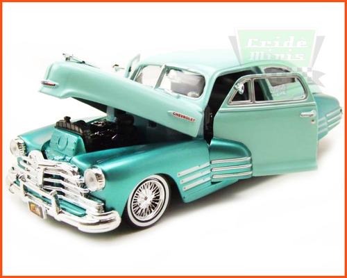 Chevy Aerosedan Fleetline Low Rider 1948 Lindo! -escala 1/24