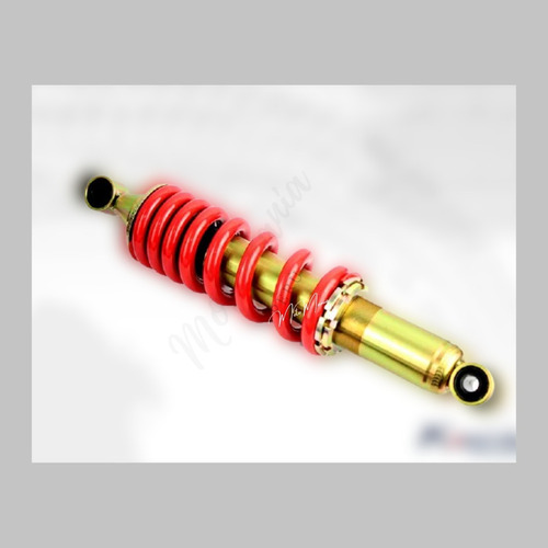 Monoshock 340mm Para La Moto Jettor Rojo 