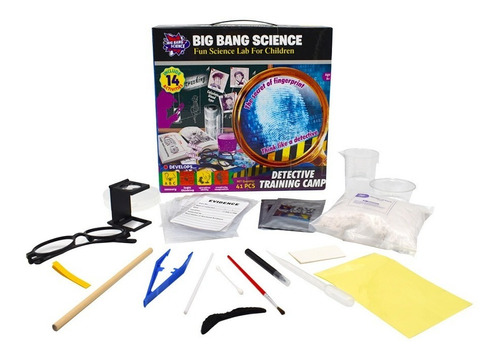 Kit De Ciencias - Entrenamiento De Detectives