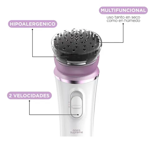 Depiladora Inalámbrica Gama Oasis Supreme Resistente Al Agua