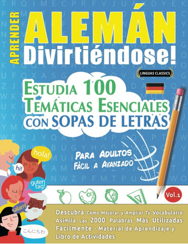 Libro: Aprender Alemán Divirtiéndose! - Para Adultos: Fácil 