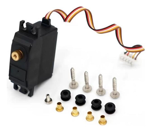 Servo De Engranaje Metálico De 5 Cables For Wltoys 12428 124