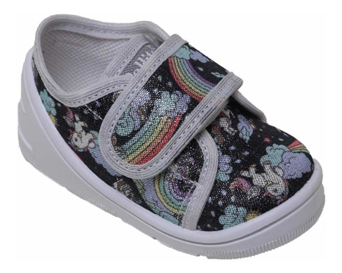 Zapatilla Bebe  Velcro Pollito Art 5680 ( 16 Al 22)