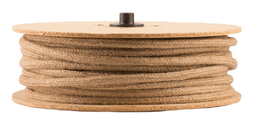 Cable Textil Para Lamparas X M 2 X 0.5mm Arpillera Combinado