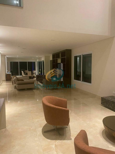 Imagem 21 de 24 de Belíssima Casa No Residencial 11 - Venda - Semi Mobiliada - Moderna-a/c:535,00m², A/t:500,00m², 05 Dorms (04 Suítes) - 907