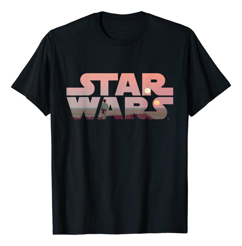 Playera Con El Logotipo De Star Wars Luke Skywalker Tatooin