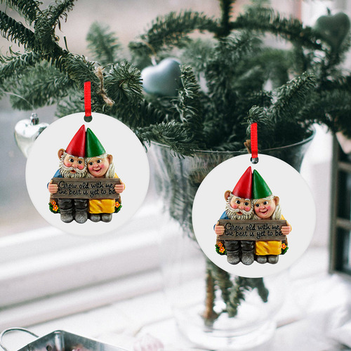 . Colgante Divertido Con Estampado De Papá Noel, Navidad
