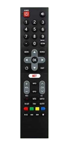 Control Remoto Smart Tv Lcd Led Para Rca Admiral Philco 533