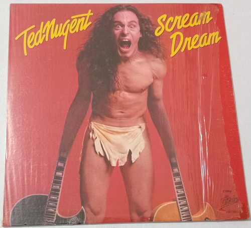 Ted Nugent - Scream Dream Lp Vinil Nacional En Buen Estado (Usado)