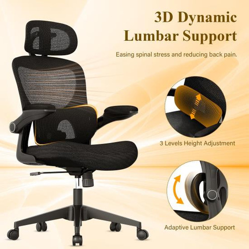 Sunnow Silla De Oficina Ergonómica De Malla, Silla De Escrit