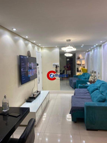 Apartamento Com 3 Dormitórios À Venda, 67 M² Por R$ 470.000,00 - Vila Augusta - Guarulhos/sp - Ap9082
