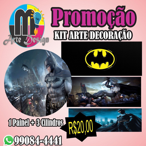 Imagem 5 de 5 de Kit Arte Decoração De Festa