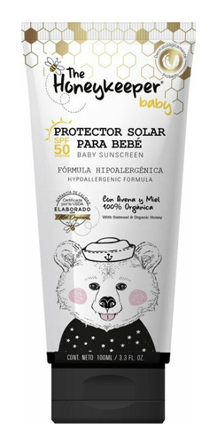 Protector Solar Para Bebe The Honeykeeper Spf50