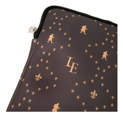Imagen 4 de 4 de Funda Porta Notebook Sky Marrón