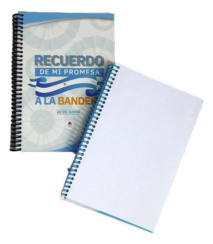Cuaderno Promesa Jura A La Bandera Pack X 100