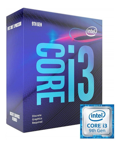 Processador Intel Core I3 9100f Lga 1151 Bx80684i39100f 9a G