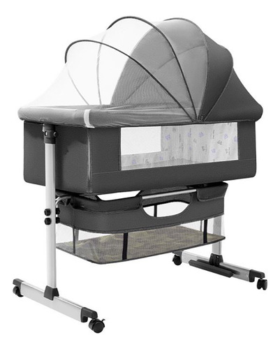 Cuna Colecho Para Bebé Con Mosquitero Mudador Confortable
