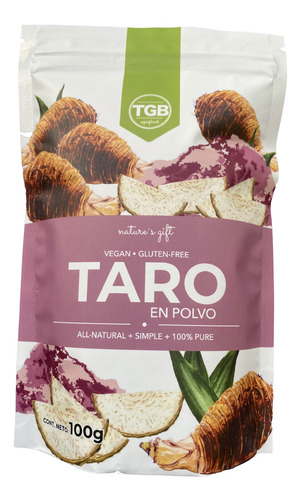 Taro 100% Puro En Polvo 100g.
