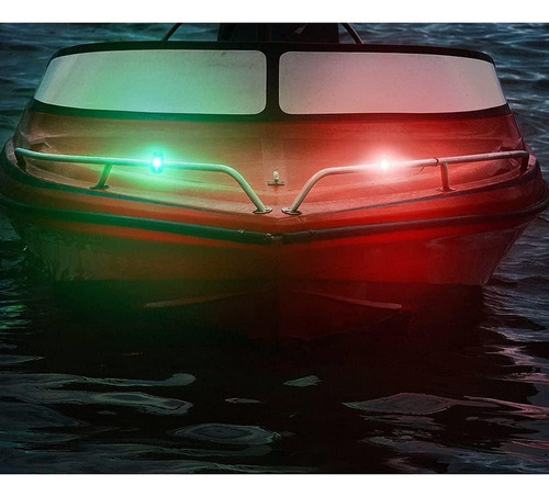 Luces De Navegacion De 4 Piezas Para Barcos, Kayak, Luz D...