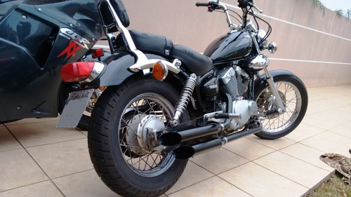 Escapamento Para Virago 250 Dogster Des Racing