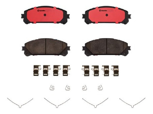 Balatas Delanteras Ty Highlander Base 2008 Al 2013 Brembo