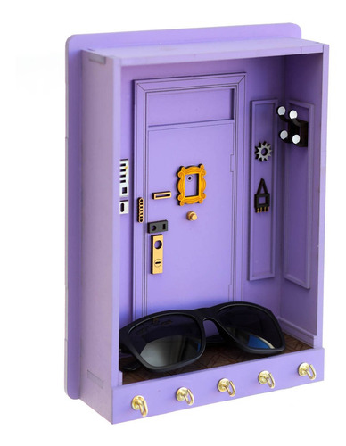 Imagen 6 de 7 de Portallaves Friends - Puerta De Mónica + Llavero De Regalo