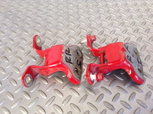 Par Bisagras Puerta Trasera Derecha Chevrolet Aveo 12-16 Oem