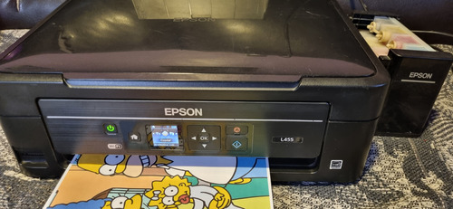 Multifuncional Epson L455 Tinta Continua Wifi Color Y Negro (Usado)