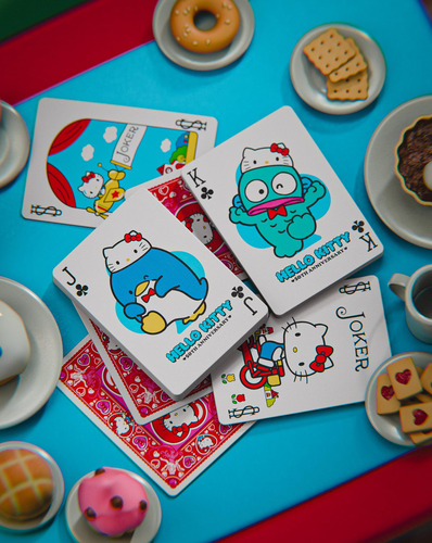 Bicicleta De Cartas Hello Kitty Edición Limitada 50th Ann