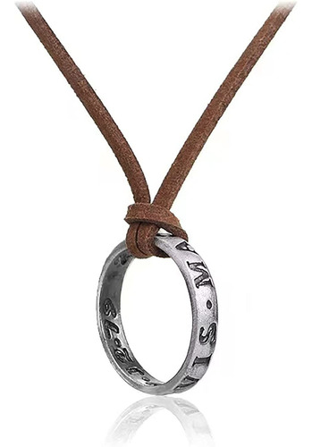 Lukgelyam Collar De Anillo Unisex Uncharted 4 Nathen Drake, 